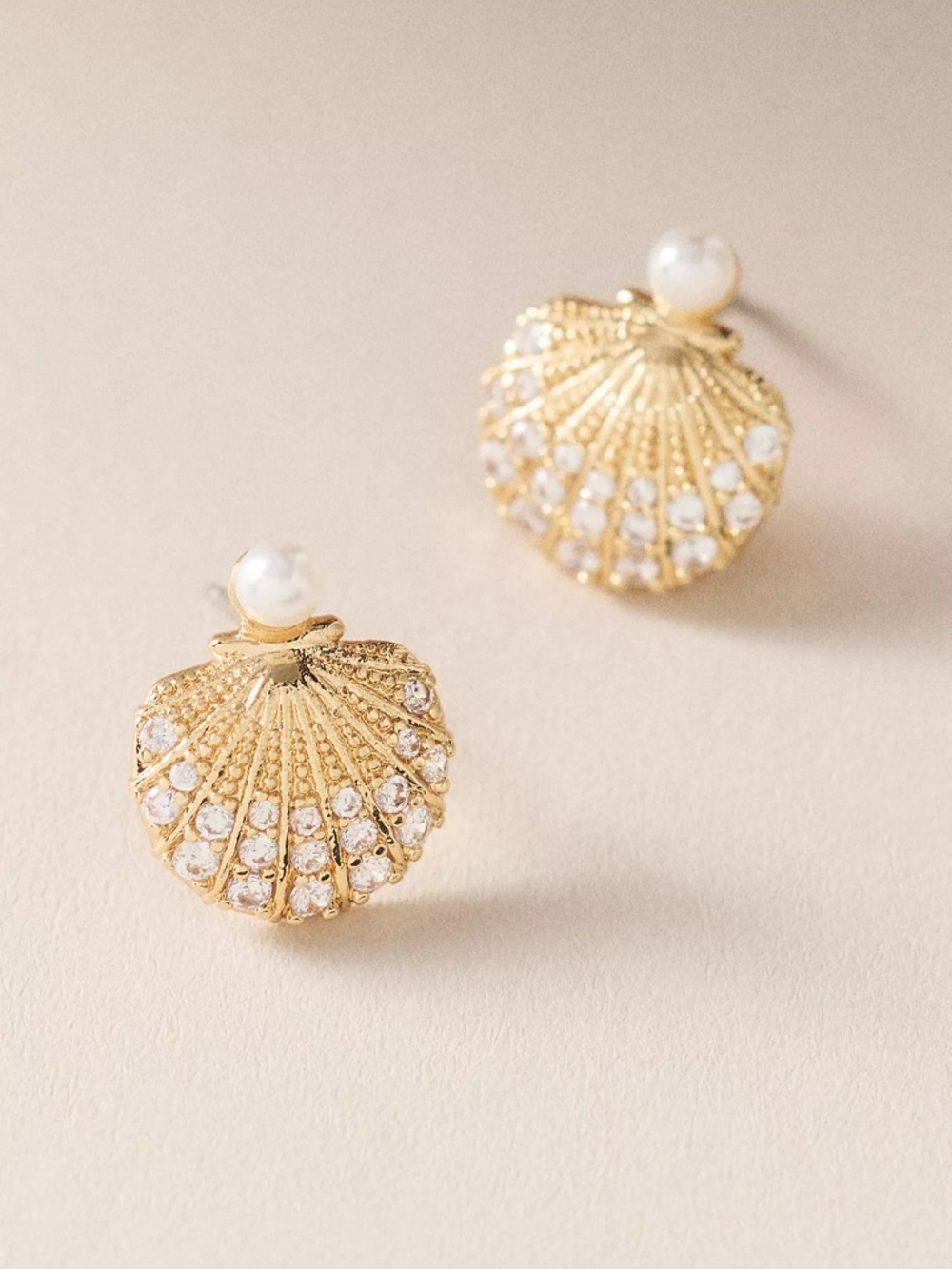 Panacea Shell Stud Earrings